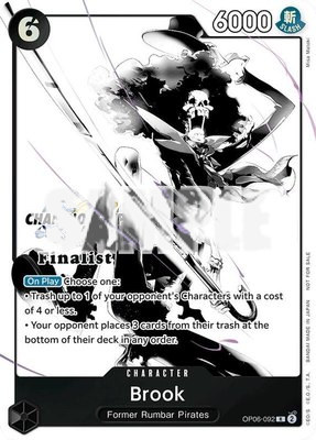 Brook (Championship 2024 Finalist Card Set Vol. 2), One Piece Promotion Cards