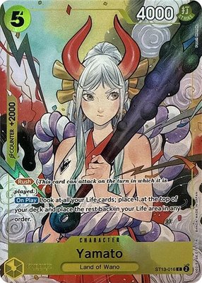 Yamato (Illustration Box Vol.2) (Textured), One Piece Promotion Cards
