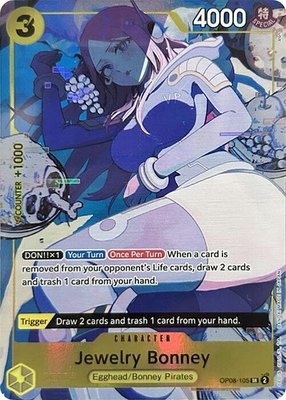 Jewelry Bonney (Illustration Box EX), One Piece Promotion Cards