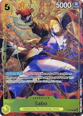 Sabo (Premium Card Collection -Best Selection Vol. 3-), One Piece Promotion Cards