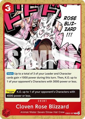 Cloven Rose Blizzard, Extra Booster: Anime 25th Collection
