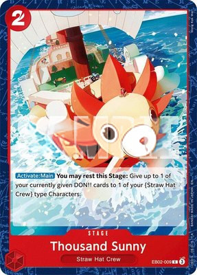 Thousand Sunny, Extra Booster: Anime 25th Collection