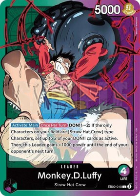 Monkey.D.Luffy (010), Extra Booster: Anime 25th Collection