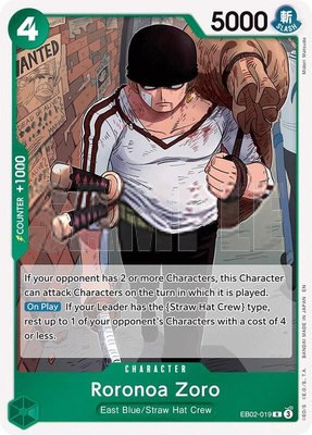 Roronoa Zoro, Extra Booster: Anime 25th Collection