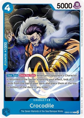 Crocodile, Extra Booster: Anime 25th Collection