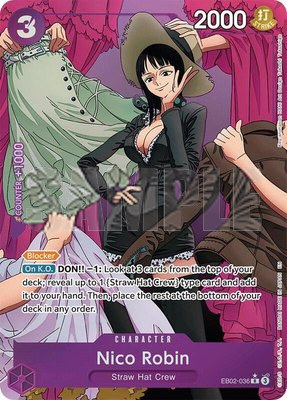 Nico Robin (Alternate Art), Extra Booster: Anime 25th Collection