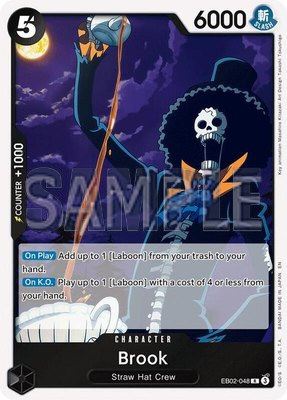 Brook, Extra Booster: Anime 25th Collection