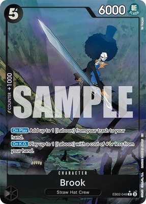 Brook (Alternate Art), Extra Booster: Anime 25th Collection