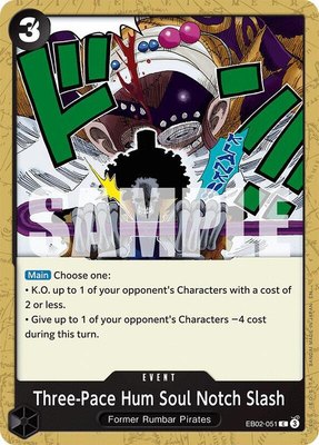 Three-Pace Hum Soul Notch Slash, Extra Booster: Anime 25th Collection