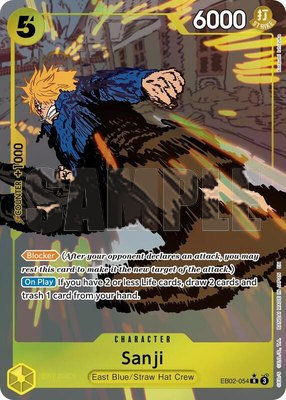 Sanji (Alternate Art), Extra Booster: Anime 25th Collection