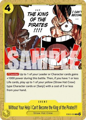 Without Your Help I Can't Become the King of the Pirates!!!!, Extra Booster: Anime 25th Collection