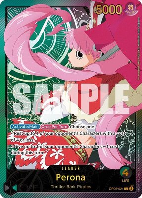 Perona (SP), Extra Booster: Anime 25th Collection