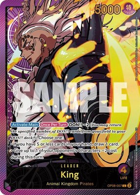 King (SP), Extra Booster: Anime 25th Collection