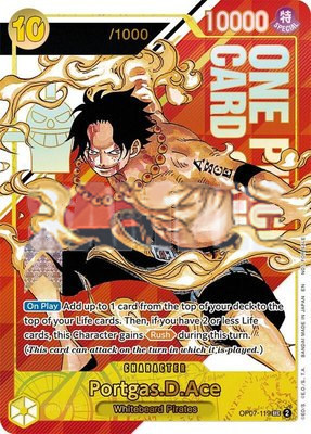 Portgas.D.Ace (Serial Numbered), One Piece Promotion Cards