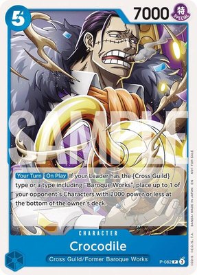 Crocodile (Store 2-on-2 Battle 2025), One Piece Promotion Cards