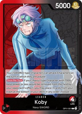 Koby (001), A Fist of Divine Speed