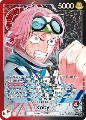 Koby (001) (Alternate Art), A Fist of Divine Speed