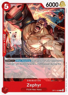 Zephyr, A Fist of Divine Speed
