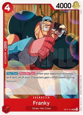 Franky, A Fist of Divine Speed