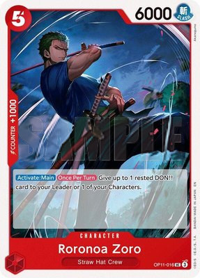Roronoa Zoro, A Fist of Divine Speed