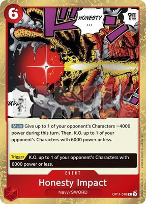 Honesty Impact, A Fist of Divine Speed