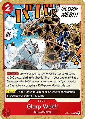 Glorp Web!!, A Fist of Divine Speed