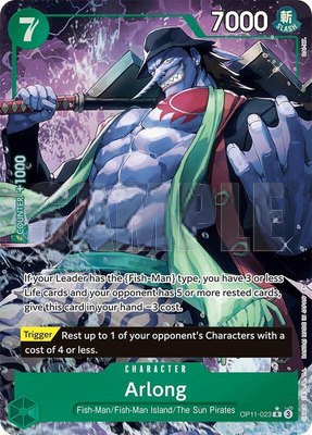 Arlong (Alternate Art), A Fist of Divine Speed