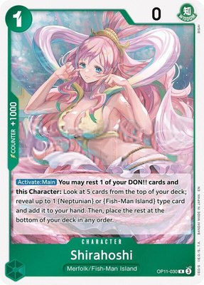 Shirahoshi (030), A Fist of Divine Speed