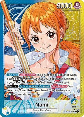Nami (041) (Alternate Art), A Fist of Divine Speed