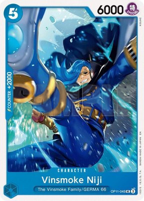 Vinsmoke Niji, A Fist of Divine Speed