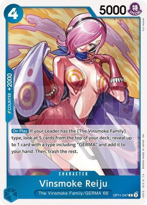 Vinsmoke Reiju, A Fist of Divine Speed