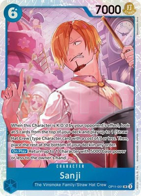 Sanji, A Fist of Divine Speed