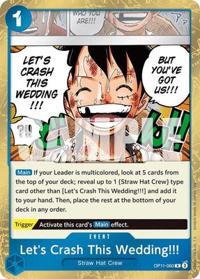 Let's Crash This Wedding!!!, A Fist of Divine Speed