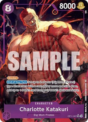 Charlotte Katakuri (067) (Alternate Art), A Fist of Divine Speed