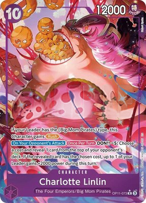 Charlotte Linlin (Alternate Art), A Fist of Divine Speed