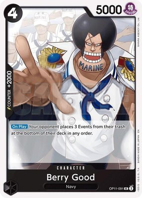 Berry Good, A Fist of Divine Speed