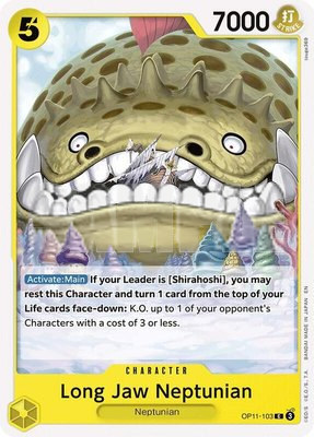 Long-Jaw Neptunian, A Fist of Divine Speed