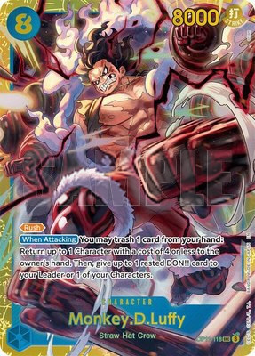 Monkey.D.Luffy (118), A Fist of Divine Speed