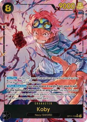 Koby (119) (Alternate Art), A Fist of Divine Speed