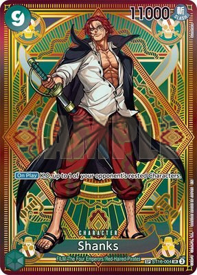 Shanks (SP), A Fist of Divine Speed