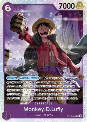 Monkey.D.Luffy (ST26-005), Starter Deck 26: PURPLE/BLACK Monkey.D.Luffy