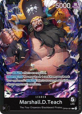 Marshall.D.Teach (OP09-081), Starter Deck 27: BLACK Marshall.D.Teach
