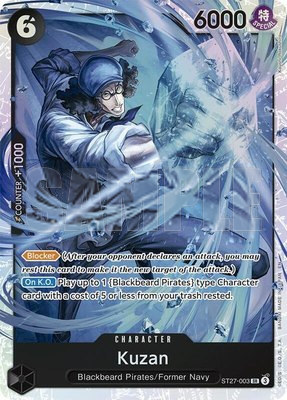 Kuzan, Starter Deck 27: BLACK Marshall.D.Teach