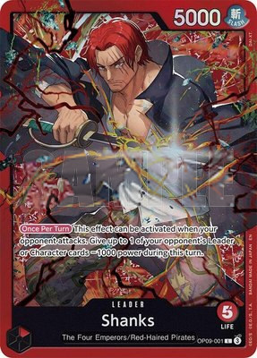 Shanks (Reprint), Starter Deck 23: RED Shanks