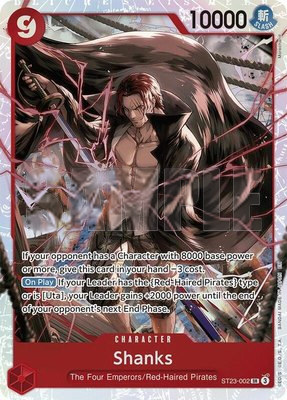 Shanks (002), Starter Deck 23: RED Shanks