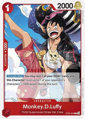 Monkey.D.Luffy, Starter Deck 23: RED Shanks