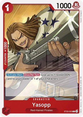Yasopp, Starter Deck 23: RED Shanks