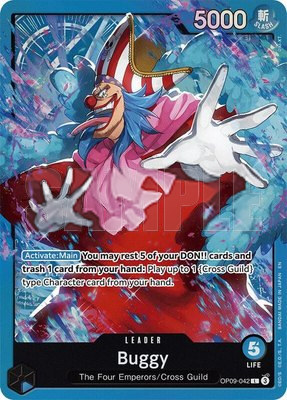 Buggy (OP09-042), Starter Deck 25: BLUE Buggy