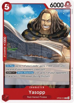 Yasopp (Reprint), Starter Deck 23: RED Shanks
