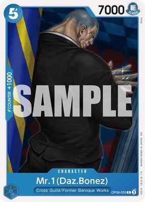 Mr.1(Daz.Bonez) (Reprint), Starter Deck 25: BLUE Buggy